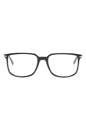 Persol lunettes de vue à monture carrée - Noir