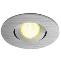 SLV 113976 New Tria Mini Set LED-inbouwlamp LED LED vast ingebouwd 4.4 W Aluminium (geborsteld) - thumbnail