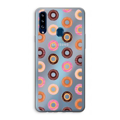 Donuts: Samsung Galaxy A20s Transparant Hoesje