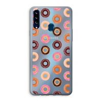 Donuts: Samsung Galaxy A20s Transparant Hoesje