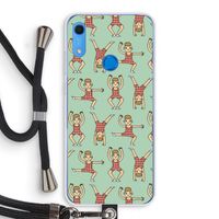 Gymboys: Huawei Y6s Transparant Hoesje met koord