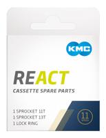 KMC tandwielset 11v 11-42 inc. lockring spare part set