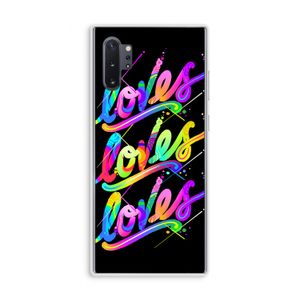 Loves: Samsung Galaxy Note 10 Plus Transparant Hoesje