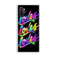 Loves: Samsung Galaxy Note 10 Plus Transparant Hoesje