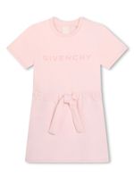 Givenchy Kids robe à logo imprimé - Rose - thumbnail