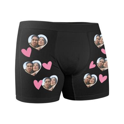 Onderbroek met foto - Zwart - L
