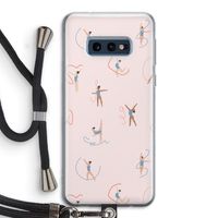 Dancing #3: Samsung Galaxy S10e Transparant Hoesje met koord