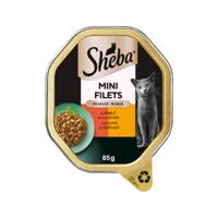 Sheba Mini Filets in saus - Rund & kalkoen - 44 x 85 g