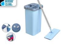 Benson Clean Flat Mop - Met Zelfreinigend Mechanisme