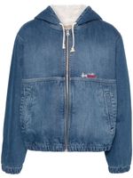 Stüssy veste en jean à doublure en polaire - Bleu