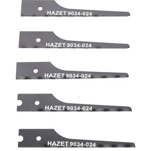 Hazet 9034P-024/5 Jigsaw blade set 5 stuk(s)