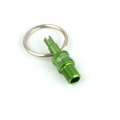 By,schulz Ventieladapter mini sv/dv -> av groen