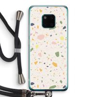 Terrazzo N°21: Huawei Mate 20 Pro Transparant Hoesje met koord Terrazzo N°21: Huawei Mate 20 Pro Transparant Hoesje met koord