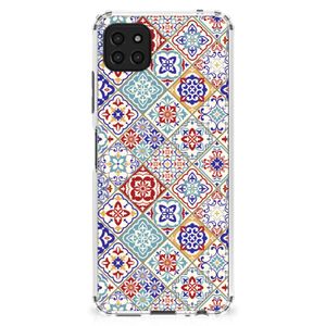 Samsung Galaxy A22 5G Anti-Shock Hoesje Tiles Color