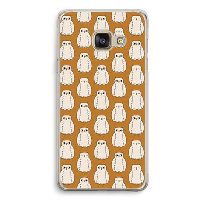 Uilen: Samsung Galaxy A3 (2016) Transparant Hoesje
