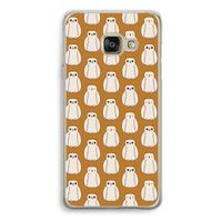 Uilen: Samsung Galaxy A3 (2016) Transparant Hoesje