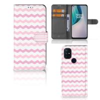 OnePlus Nord N10 | Telefoon Hoesje | Waves Roze