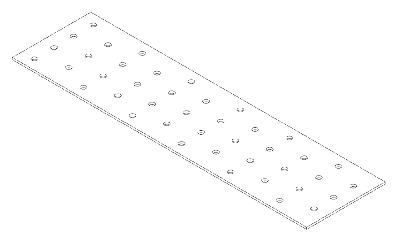 GB koppelplaat 80x300x2.0 sendzimir verzinkt | 25 stuks - GB014310025