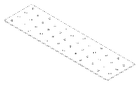 GB koppelplaat 80x300x2.0 sendzimir verzinkt | 25 stuks - GB014310025