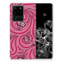 Samsung Galaxy S20 Ultra | Hoesje maken | Swirl Pink