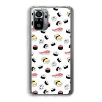 Sushi time: Xiaomi Redmi Note 10S Transparant Hoesje