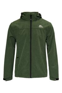 Nordberg Edwin Jas Dames Softshell Green Melange 2XL