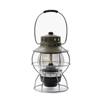 Barebones Railroad Lantern - Olive - thumbnail