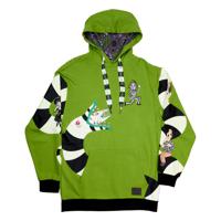 Beetlejuice by Loungefly Hoodie Sweater Unisex Glow in the Dark Size L - thumbnail