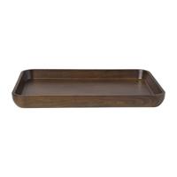 Plateau hout klein - bruin - 2.7x23.6x16.3 cm Plateau hout klein - bruin - 2.7x23.6x16.3 cm