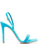 Gianvito Rossi sandales Britney 105 mm - Bleu