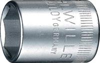 Stahlwille dop 6k 1/4"-11mm