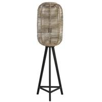 Rotan Vloerlamp Greywash - Ø36xH140 cm