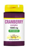 NHP Cranberry complex 15000mg 30 Vegetarische capsules