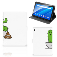 Lenovo Tab E10 Hippe Tablet Hoes Cactus Poo