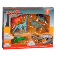 Johntoy Dinosaurussen giftbox, 6st.