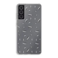 Hipster stripes: Samsung Galaxy S21 FE Transparant Hoesje