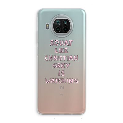 Christian Grey: Xiaomi Mi 10T Lite 5G Transparant Hoesje