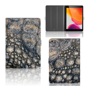 iPad 10.2 2019 | iPad 10.2 2020 | 10.2 2021 Flip Case Krokodillenprint