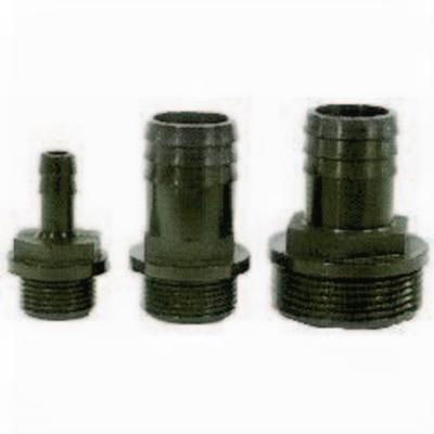 Europond Slangpilaar Buitendraad x Tule 1/4" PP Zwart - Duurzaam 8mm Aansluiting
