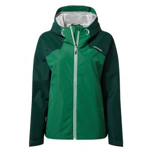 Craghoppers jas Toscana waterdicht dames polyester groen mt 38 Craghoppers jas Toscana waterdicht dames polyester groen mt 38