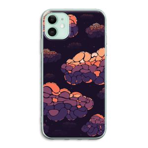 Patroon Wolken: iPhone 11 Transparant Hoesje