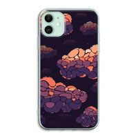 Patroon Wolken: iPhone 11 Transparant Hoesje