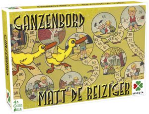 Selecta gezelschapsspel Spellen van toen: Matt de Reiziger/Ganzenbord
