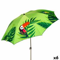 Parasol Aktive 200 x 210 x 200 cm 200 x 215 x 200 cm (6 Stuks)