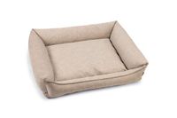 Beeztees memory foam zia - hondenmand - beige - 100x80x23 cm