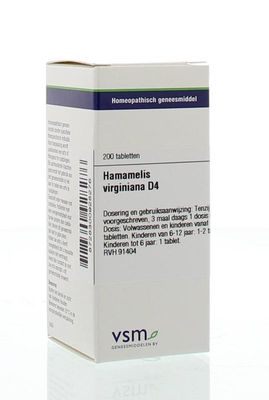 VSM Hamamelis virginiana D4 (200 tab)