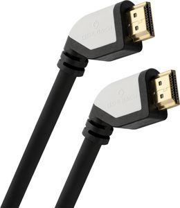 OEHLBACH Shape Magic HDMI kabel 2,2 m HDMI Type A (Standaard) 2 x HDMI Type A (Standard) Zwart, Grijs