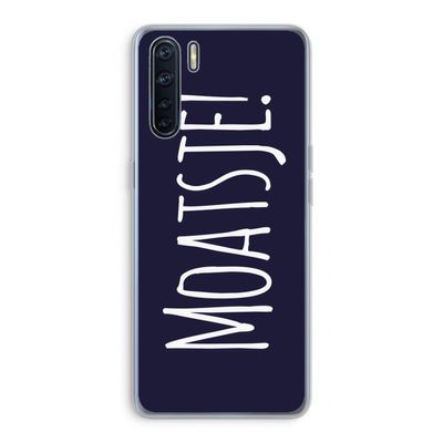 Moatsje!: Oppo A91 Transparant Hoesje