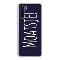 Moatsje!: Oppo A91 Transparant Hoesje