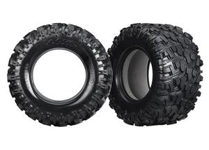 Traxxas - Tires, Maxx AT (left & right) (2)/ foam inserts (2) (TRX-7770X)